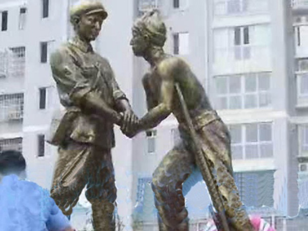 國(guó)防科大社區(qū)雕塑 國(guó)防科大社區(qū)雕塑